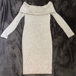 Off-the-Shoulder Bodycon Dress